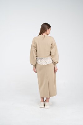 Dantel Detaylı İkili Takım K8068 - 11