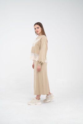 Dantel Detaylı İkili Takım K8068 - 9