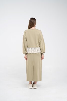 Dantel Detaylı İkili Takım K8068 - 16