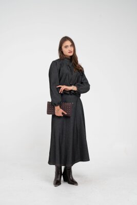 Fiyonk Yaka Detaylı Modern İkili Kadın Takım 1765 - 6