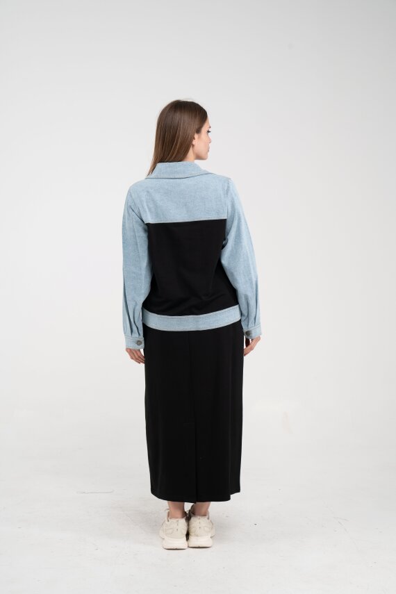 Kot Detaylı İkili Takım K1723 - 9