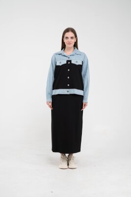 Kot Detaylı İkili Takım K1723 - 7