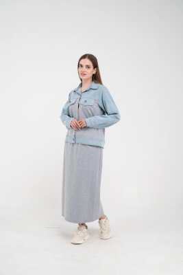 Kot Detaylı İkili Takım K1723 - 11