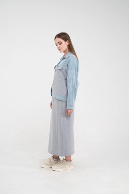 Kot Detaylı İkili Takım K1723 - 12