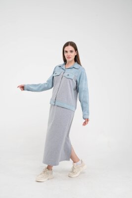 Kot Detaylı İkili Takım K1723 - 13