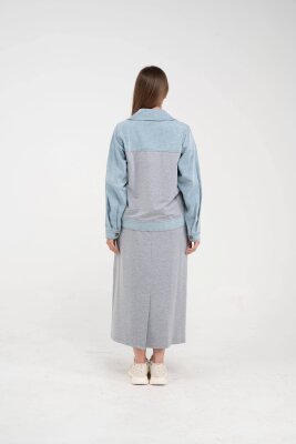 Kot Detaylı İkili Takım K1723 - 17