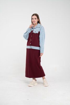 Kot Detaylı İkili Takım K1723 - 18