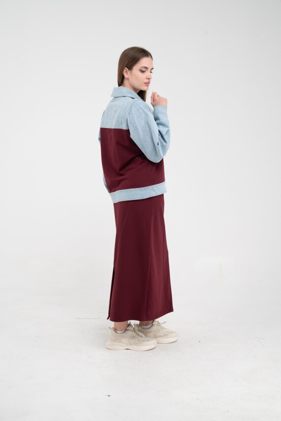 Kot Detaylı İkili Takım K1723 - 22