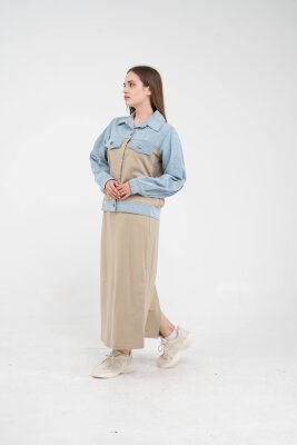 Kot Detaylı İkili Takım K1723 - 27