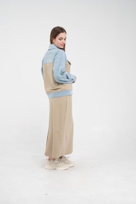 Kot Detaylı İkili Takım K1723 - 29