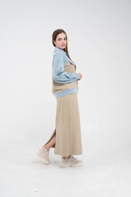 Kot Detaylı İkili Takım K1723 - 33