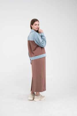 Kot Detaylı İkili Takım K1723 - 37