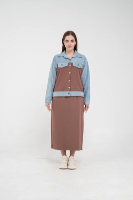 Kot Detaylı İkili Takım K1723 - 39