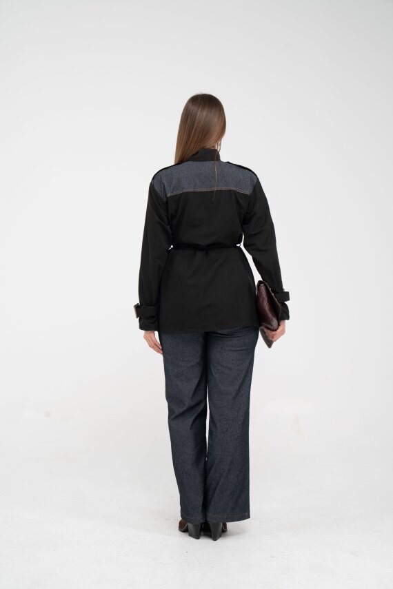 Kot Görünümlü Detaylı İkili Takım K1754 - 3