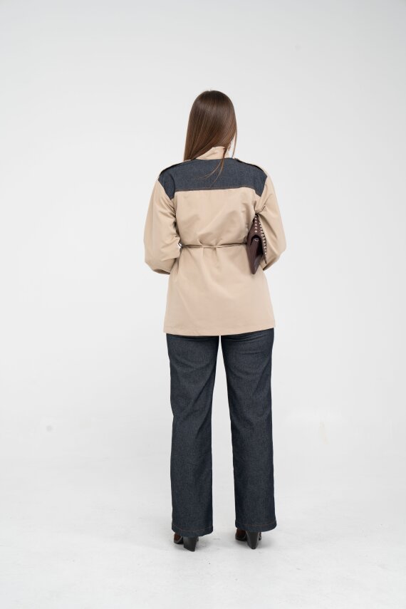 Kot Görünümlü Detaylı İkili Takım K1754 - 8