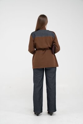 Kot Görünümlü Detaylı İkili Takım K1754 - 15