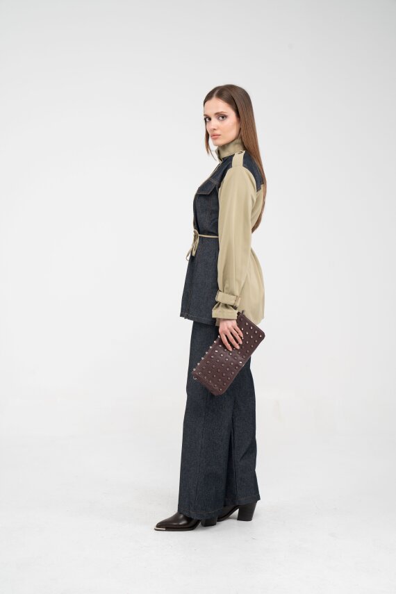 Kot Görünümlü Detaylı İkili Takım K1754 - 30