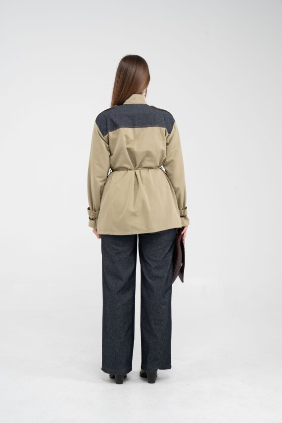 Kot Görünümlü Detaylı İkili Takım K1754 - 32