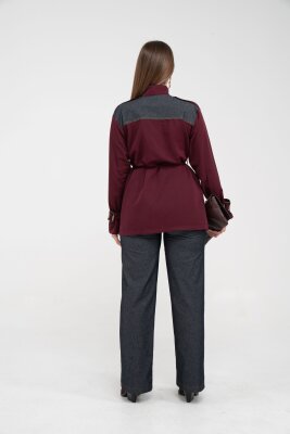 Kot Görünümlü Detaylı İkili Takım K1754 - 40