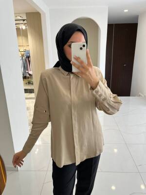 Metal Aksesurlı Basıc Gömlek GMK08009 - 4