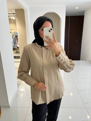 Metal Aksesurlı Basıc Gömlek GMK08009 - 11