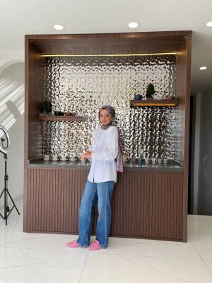 Metal Aksesurlı Basıc Gömlek GMK08009 - 24