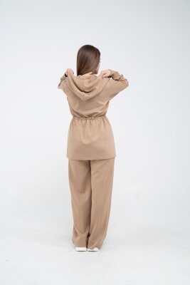 Rahat Kalıp Kapüşonlu Kadın Takım 1726 - 8