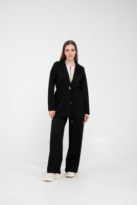 Rahat Kalıp Kapüşonlu Kadın Takım 1726 - 37