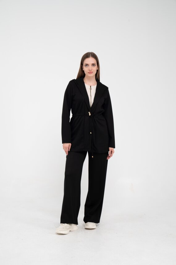 Rahat Kalıp Kapüşonlu Kadın Takım 1726 - 37