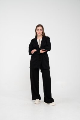 Rahat Kalıp Kapüşonlu Kadın Takım 1726 - 38