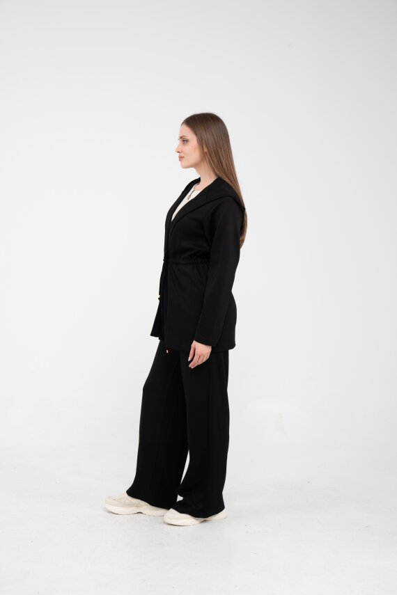 Rahat Kalıp Kapüşonlu Kadın Takım 1726 - 39