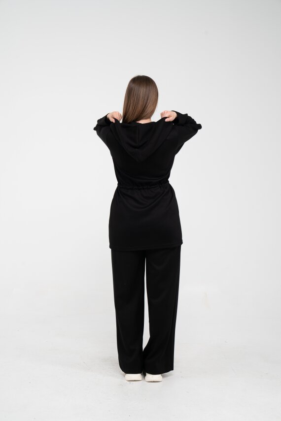 Rahat Kalıp Kapüşonlu Kadın Takım 1726 - 41