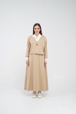 Spor Etekli Oversize İkili Kadın Takım 1750 - SASİLVA