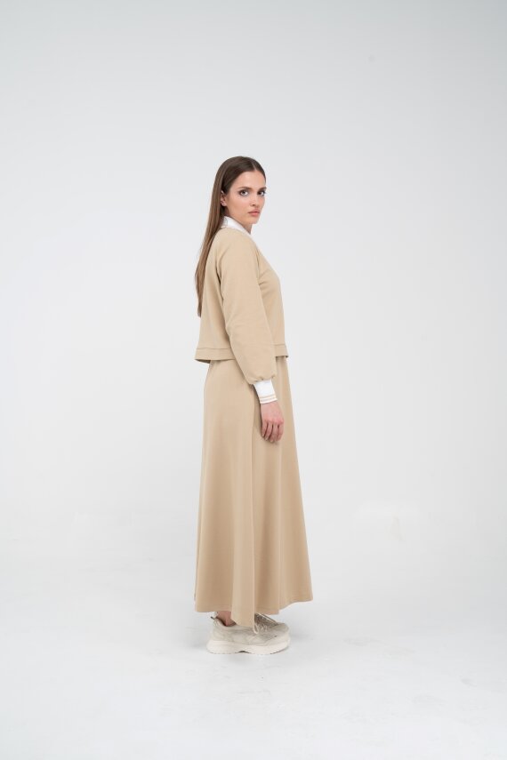 Spor Etekli Oversize İkili Kadın Takım 1750 - 2