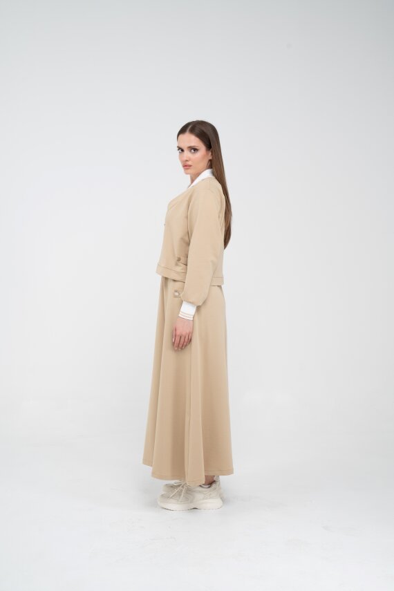 Spor Etekli Oversize İkili Kadın Takım 1750 - 4