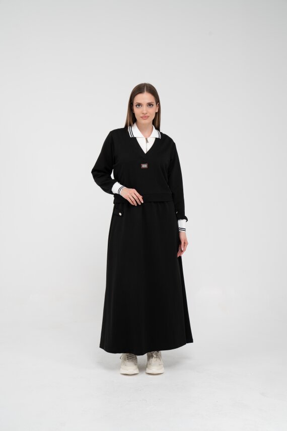 Spor Etekli Oversize İkili Kadın Takım 1750 - 6