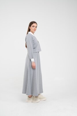 Spor Etekli Oversize İkili Kadın Takım 1750 - 12