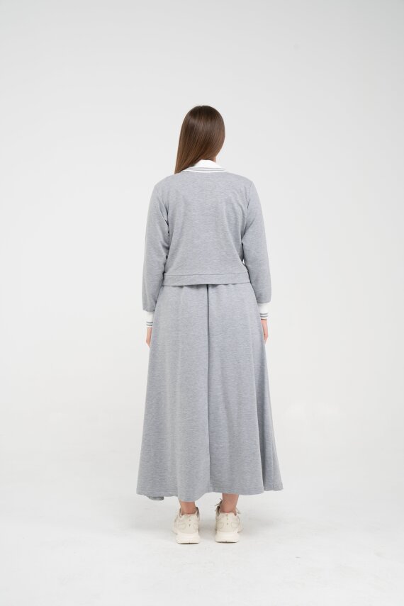 Spor Etekli Oversize İkili Kadın Takım 1750 - 15