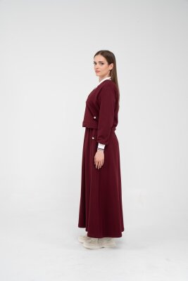 Spor Etekli Oversize İkili Kadın Takım 1750 - 18