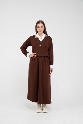 Spor Etekli Oversize İkili Kadın Takım 1750 - 26