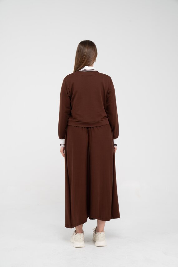 Spor Etekli Oversize İkili Kadın Takım 1750 - 30