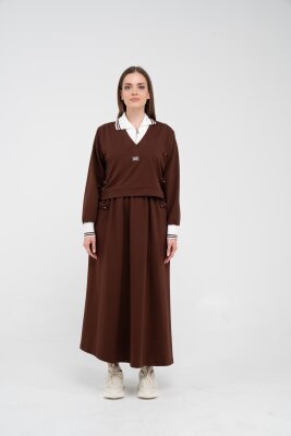 Spor Etekli Oversize İkili Kadın Takım 1750 - 29