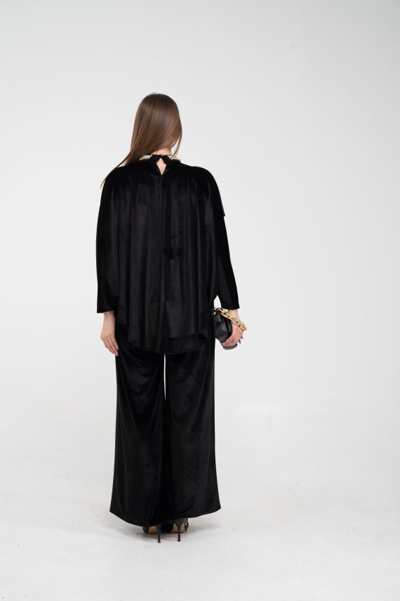 Taş Detaylı Kadife Takım K8048 - 29